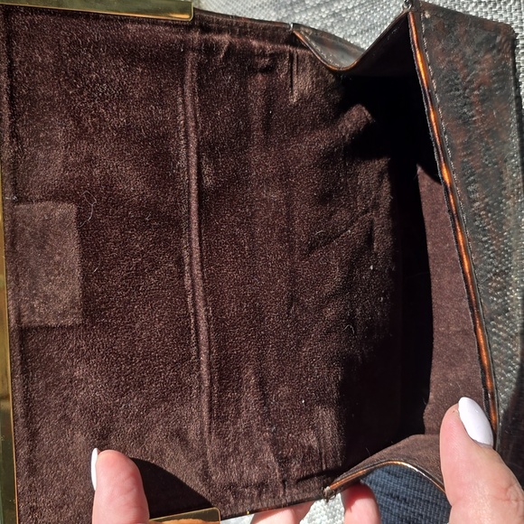 Tory Burch sunglass case / cosmetic case - Picture 6 of 6